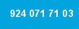 924 071 71 03 924 071 71 03